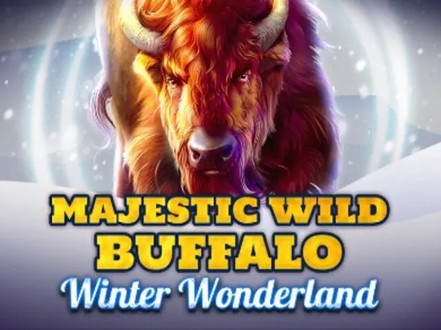 Majestic Wild Buffalo Winter Wonderland